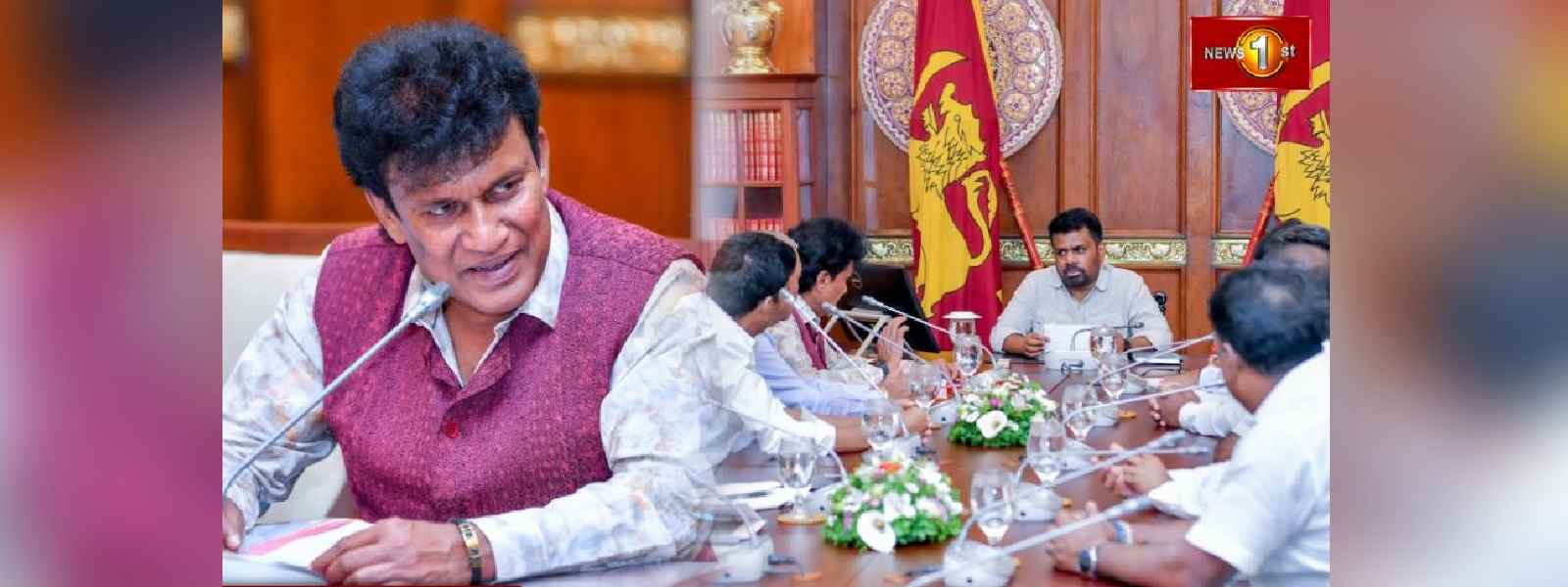 මන්ත්‍රී මනෝ ගනේෂන් ඇතුළු පිරිසක් ජනපති හමුවෙයි...